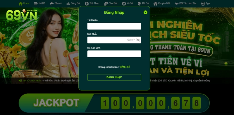 Đăng nhập dễ dàng